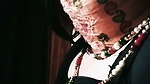 Beautiful hot girl show her boob