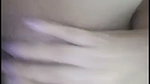 Beautiful Indian Girl Showing Pressing Her Boobs Fingering