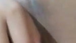 Girl fingering her pink pussy