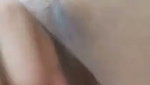 Girl fingering her pink pussy