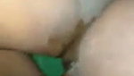 Tamil aunty put some oil in lover dick  fuck