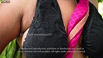 Sreetama Opening Black BB Blouse, Pressing Boobs & Showing Hint of Nipples ~ Naari Magazine Shoot