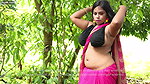 Sreetama Opening Black BB Blouse, Pressing Boobs & Showing Hint of Nipples ~ Naari Magazine Shoot