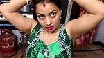 Isha armpit special vlog simple evening makeup