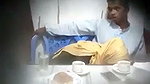 Muslim girl Blowjob her bf in restaurant