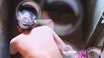 Sexy girl taking bath