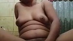 Village girl drill her pussy