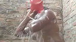 Village hot girl taking bath show