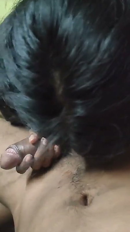 Boyfriend enjoying the Blowjob