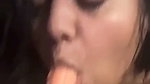 Sexy aunty show her huge boob Blowjob dilo