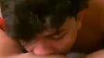 Sexy bf licking gf pussy