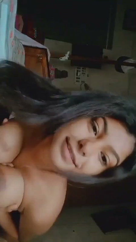 Sexy girl show her boob
