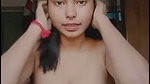 Sexy girl undress show her cute boob