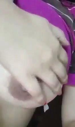 Beautiful hot girl show her boob