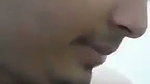 Boyfriend pressing gf boob show