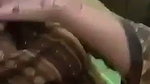 Boyfriend pressing gf boob show