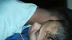 Boyfriend sucking gf boob enjoying