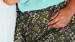 Fatty aunty boob press by lover