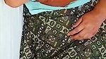 Fatty aunty boob press by lover