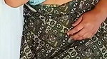 Fatty aunty boob press by lover