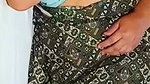 Fatty aunty boob press by lover