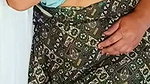 Fatty aunty boob press by lover