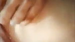 Sexy looking girl show her boob on vc