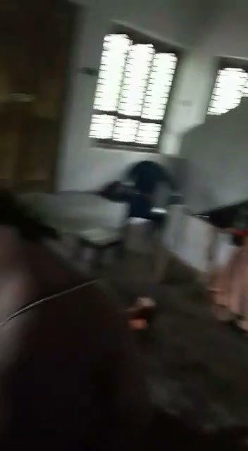 Tamil aunty wearing dress walking naked
