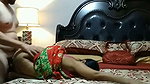 Anal fuck hard with slim bhabhi on bed