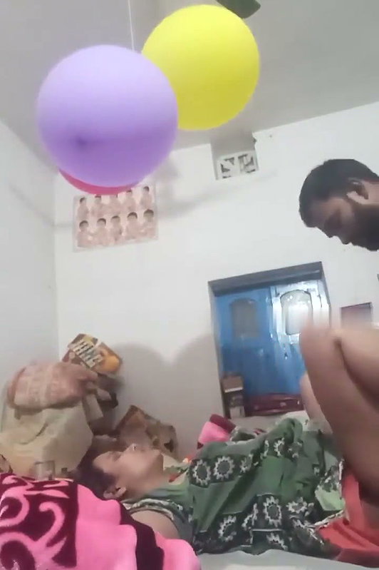 Devar celebrate bhabhi birthday fuck her as her gift