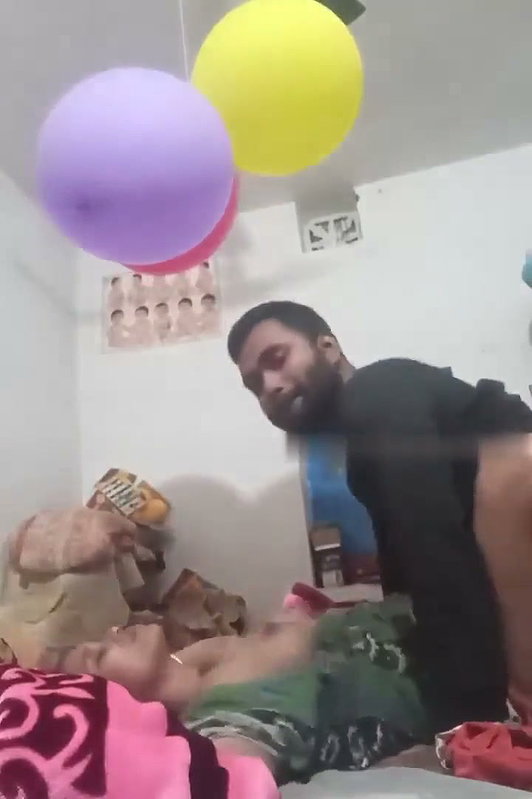 Devar celebrate bhabhi birthday fuck her as her gift