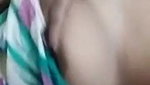 Sexy lady show her boob on vc