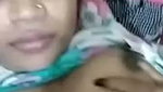 Sexy lady show her boob on vc
