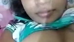 Sexy lady show her boob on vc