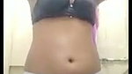 Tamil aunty show her nude body on vc