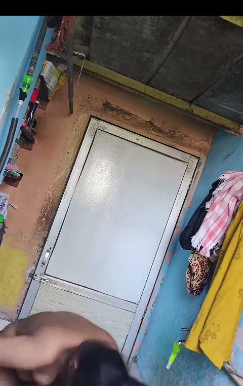 Bhabhi taking bath devar watching