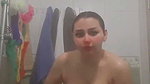 Beautiful Girl Fully Nude Showing  bathing