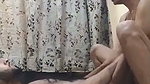 Slim aunty undress  riding bf cock