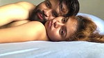 Bf  gf enjoying on bed