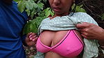 Indian Young Bhabhi Went to the Jungle in the Morning