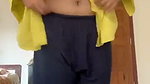 Muslim bitch showing her big tits and pussy