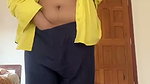 Muslim bitch showing her big tits and pussy