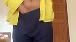 Muslim bitch showing her big tits and pussy