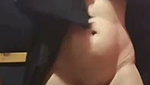 Beautiful muslim lady show her hot figure
