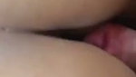 Boyfriend try to fuck in her ass