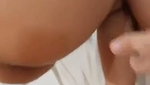 Boyfriend try to fuck in her ass