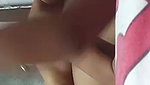 Girlfriend enjoying riding with Boyfriend