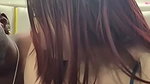 Sexy Mumbai gf boob press by bf on live