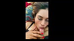 Sexy sister Blowjob her cousin brother