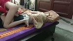 Slim girl giving Blowjob  riding